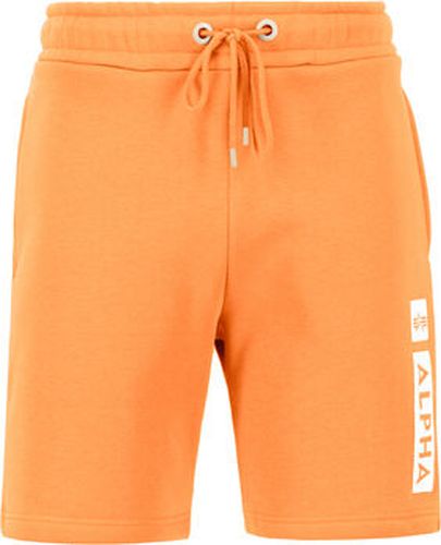 Short Industries Puff Print Short - tangerine Orange - ALPHA - Modalova