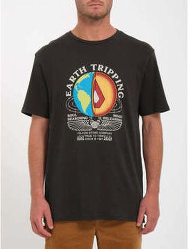 T-shirt Camiseta Section Farm To Yarn - Stealth Noir - Volcom - Modalova
