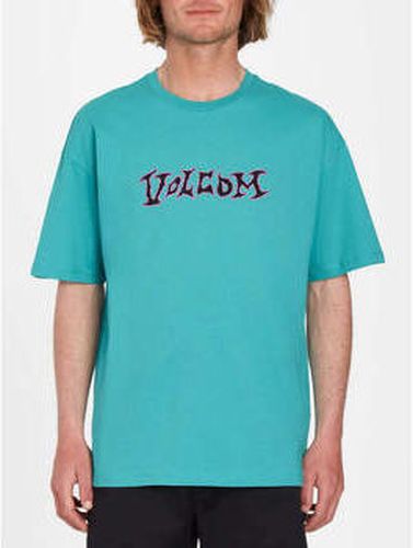 T-shirt Camiseta Crossworld - Temple Teal Vert - Volcom - Modalova