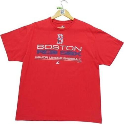 T-shirt Majestic 216728 Rouge - Majestic - Modalova