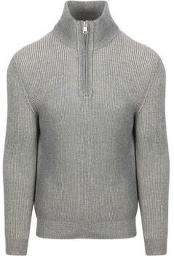 Pull Halfzip Rib Grey Gris - Marc O'Polo - Modalova