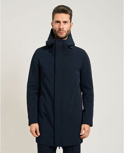 Manteau Veste longue en tissu technique Bleu - Bharnaba - Modalova