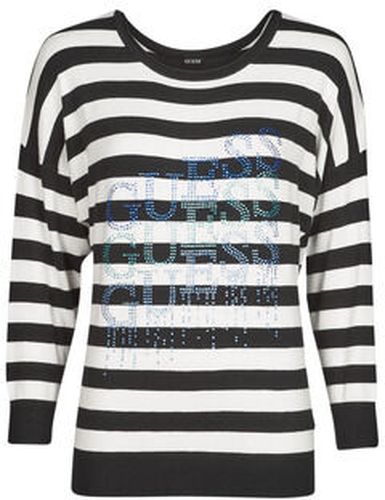 Pull CLAUDINE BAT SLEEVE SWTR Noir - Guess - Modalova