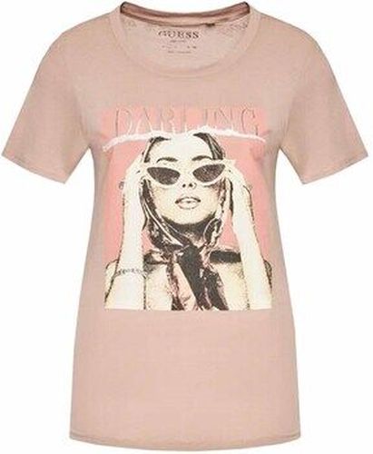 T-shirt Guess W2GI27K9SN1ROU Rose - Guess - Modalova