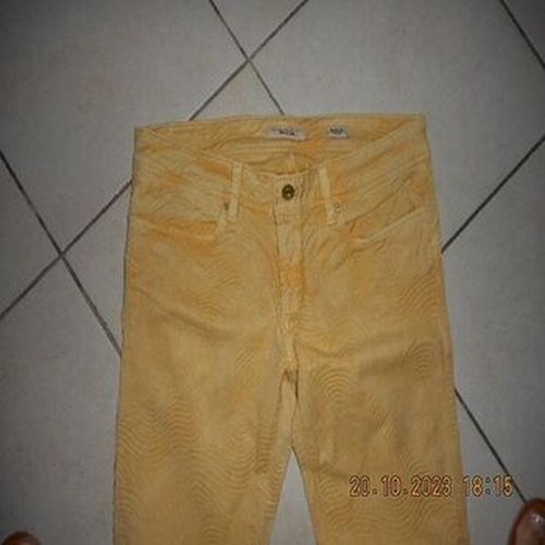 Pantalon Pantalon toile jaune Push Up Wonder Jaune - Salsa - Modalova