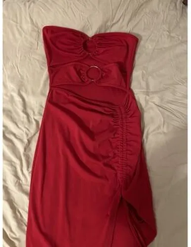 Robe courte Robe de soirée Rouge - Shein - Modalova