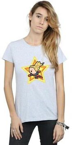 T-shirt Captain Marvel BI642 Gris - Captain Marvel - Modalova