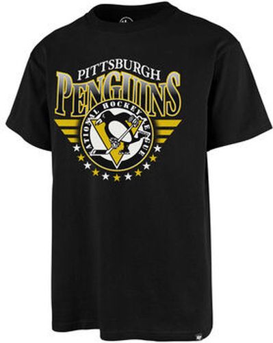 T-shirt 47 TEE NHL PITTSBURGH PENGUINS ECHO JET BLACK multicolor - '47 Brand - Modalova