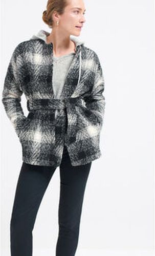 Manteau Veste laine et alpaga taille 42 Noir - Caroll - Modalova