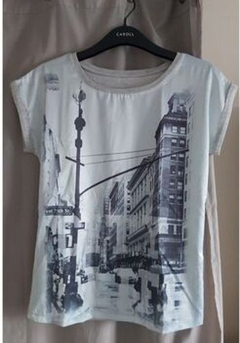 T-shirt Caroll Top Caroll Gris - Caroll - Modalova