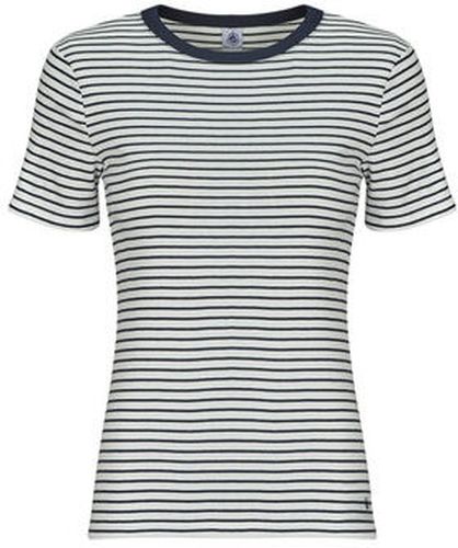 T-shirt MC COL ROND Marine - Petit Bateau - Modalova