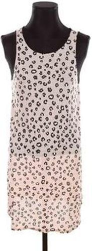 Robe courte Filatures Robe en coton Rose - Majestic - Modalova