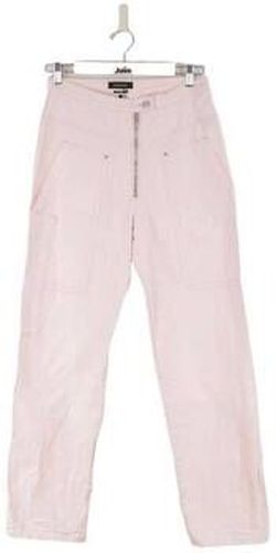 Jeans Jean droit en coton Rose - Isabel marant - Modalova