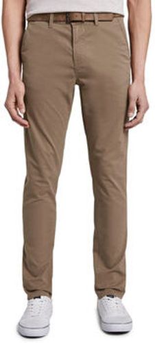 Pantalon Chino BELT Beige 2 Beige - Tom tailor - Modalova