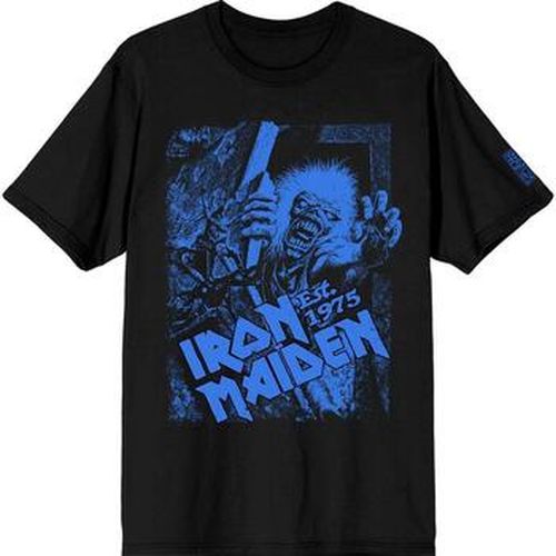 T-shirt Est. 1975 No Prayer Grave Noir - Iron Maiden - Modalova