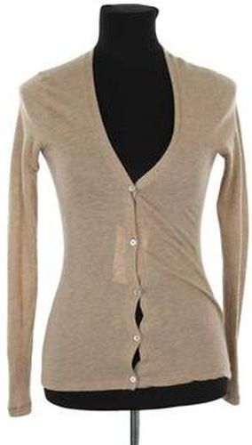 Gilet Filatures Cardigan en cachemire camel Marron - Majestic - Modalova