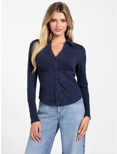 Pull Guess W5BP30 K0602-G77G Bleu - Guess - Modalova