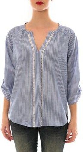 Blouses Top LIP rayée bleu Bleu - Davis - Modalova