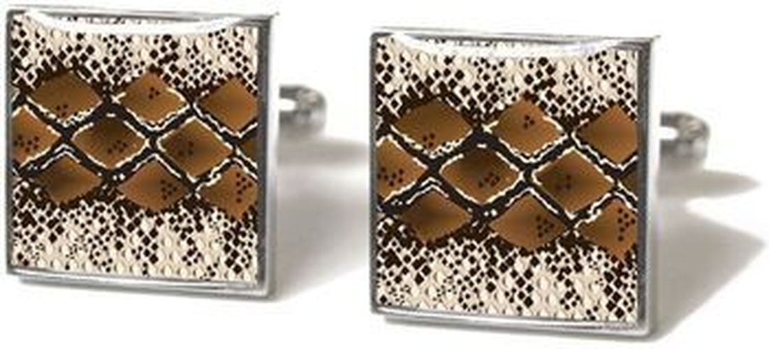 Boutons de manchettes Boutons de manchette serpent Marron Marron - Tyler & Tyler - Modalova