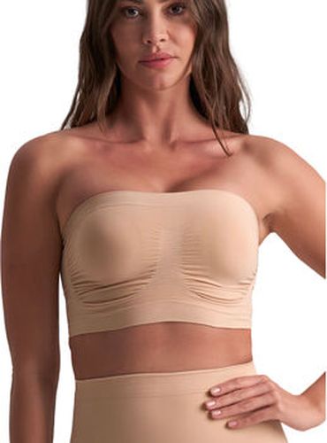 Bandeaux & bretelles amovibles Bustier brassière tubulaire sans coutures Soft Touch Beige - Bye Bra - Modalova