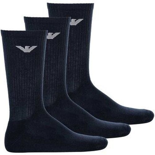 Chaussettes Emporio Armani Chaussettes Paquet de 3 Bleu - Giorgio Armani - Modalova