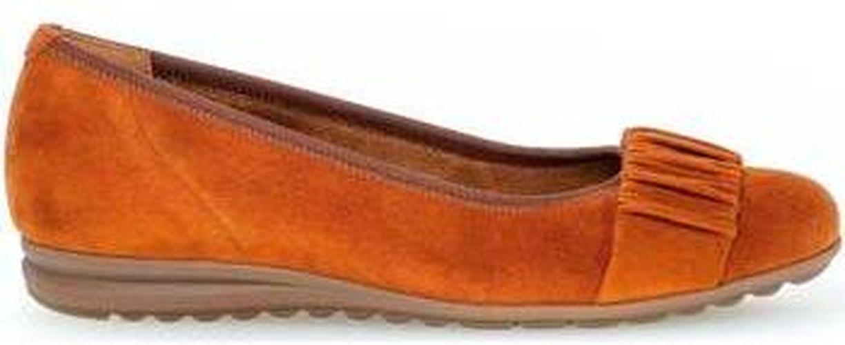Ballerines Ballerines en daim à talon plat Marron - Gabor - Modalova