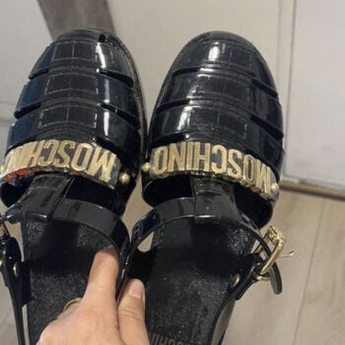 Sandales Sandale Noir - Moschino - Modalova