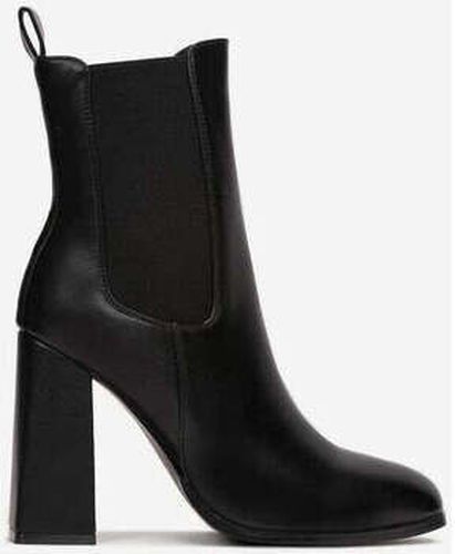 Bottines Bottines à talon et bout carré, Noir Noir - Vera Collection - Modalova