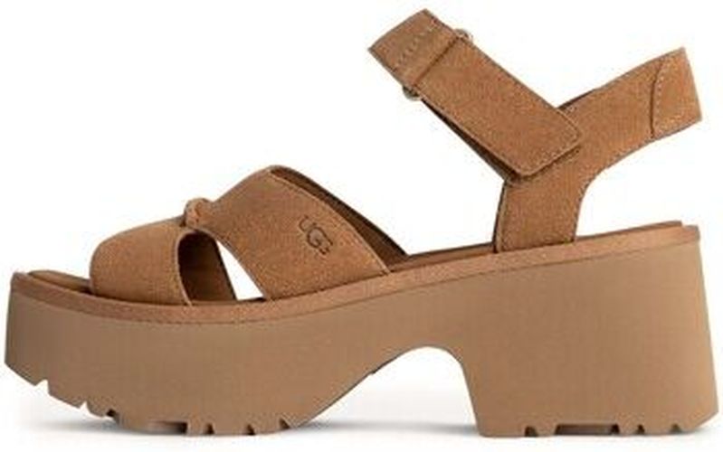 Sandales W New Heights Ankle Strap Marron - Ugg - Modalova
