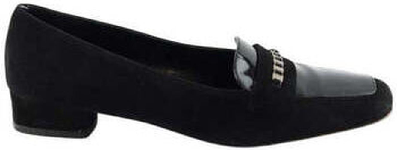 Ballerines Ballerines en daim noires Noir - Salvatore Ferragamo - Modalova