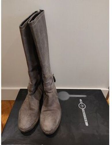 Bottes BOTTES EN CUIR Gris - Mosquitos - Modalova