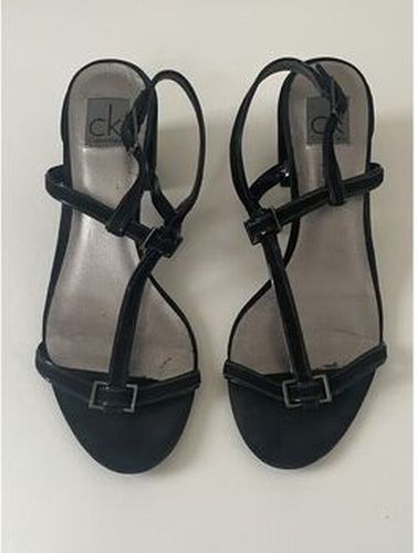 Sandales . Sandales daim noir Noir - Calvin Klein - Modalova