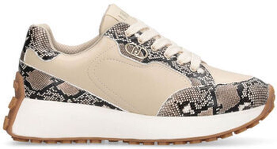 Baskets Sneakers avec imprimé python Beige - Liu jo - Modalova