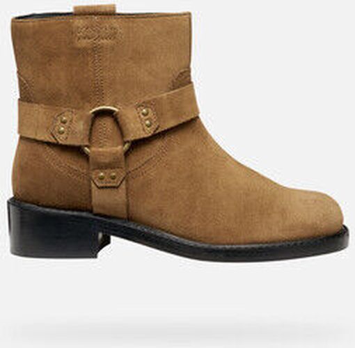 Bottes Geox D NALVIA Rouge - Geox - Modalova