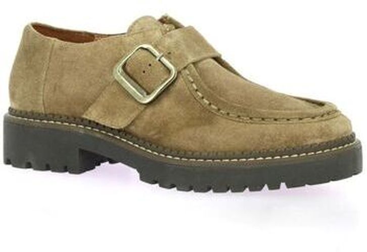 Mocassins Derby cuir velours ground Marron - Exit - Modalova