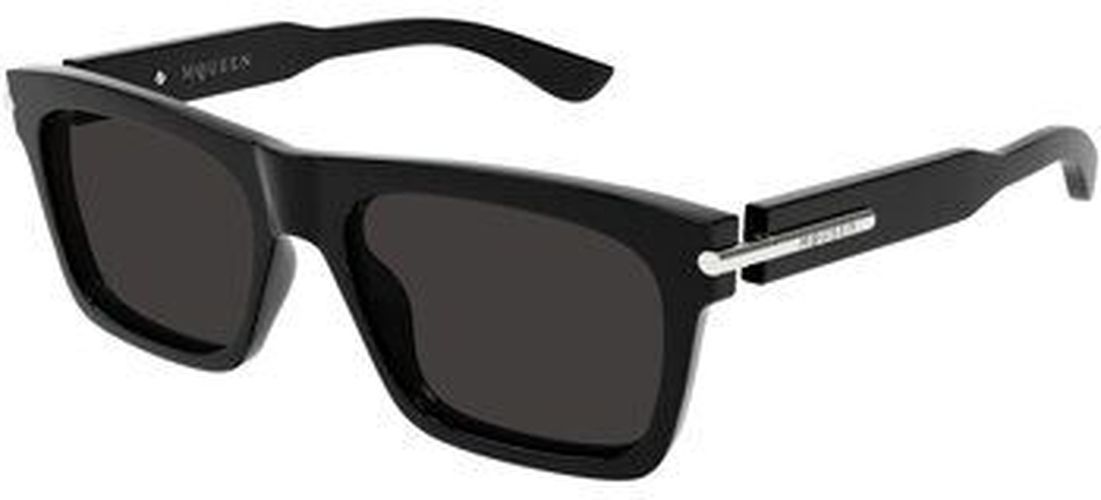 Lunettes de soleil AM0495S Lunettes de soleil, Noir/Gris, 55 mm Noir - McQ Alexander McQueen - Modalova