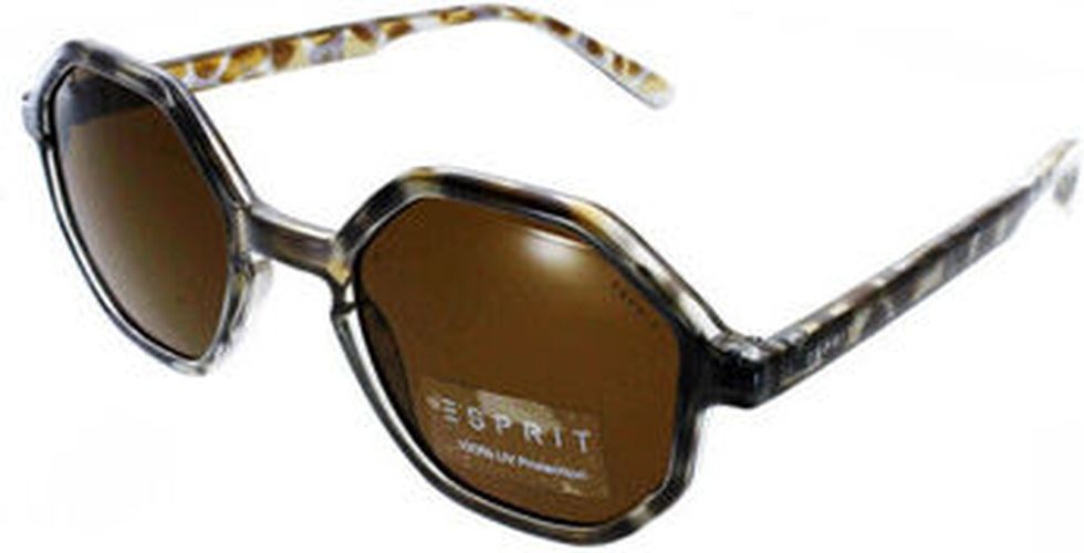 Lunettes de soleil femme 39272 Ecaille marron clair forme Octogonale Multicolore - Esprit - Modalova