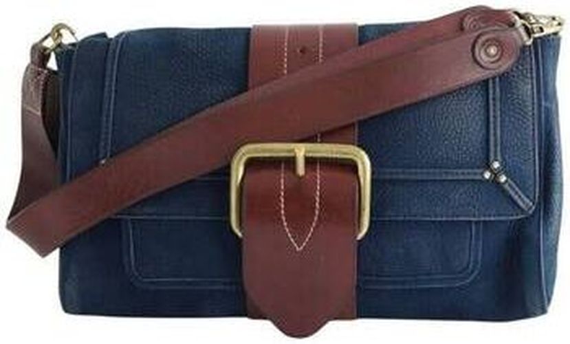 Sac a main Jerome Dreyfuss Sac porté épaule en daim bleu Bleu - Jérôme Dreyfuss - Modalova