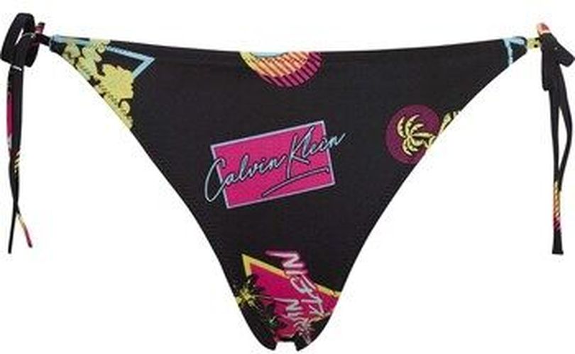 Maillots de bain Jeans String Side Tie Noir - Calvin Klein - Modalova