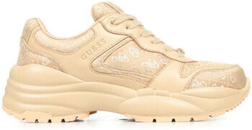 Baskets Guess Samnie Beige - Guess - Modalova