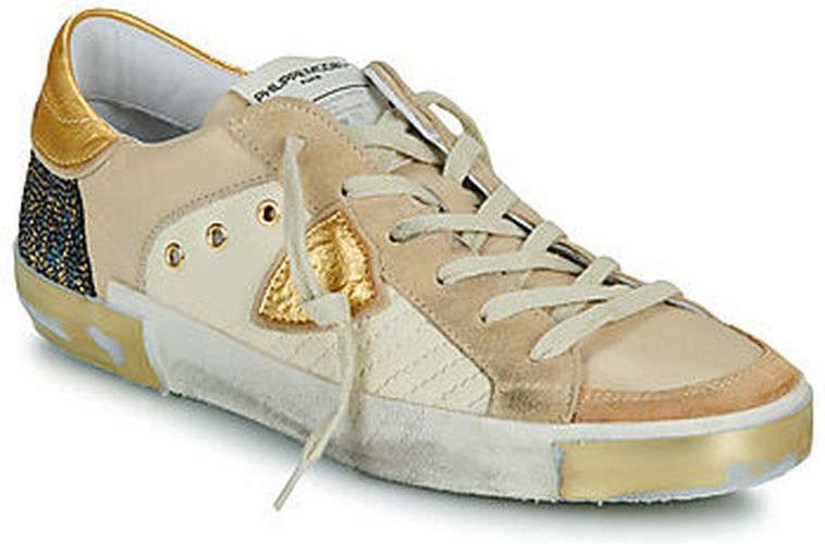 Baskets basses PRSX LOW WOMAN Beige - Philippe Model - Modalova