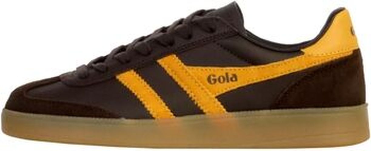 Baskets basses Basket Basse Cuir Viper Leather Marron - Gola - Modalova