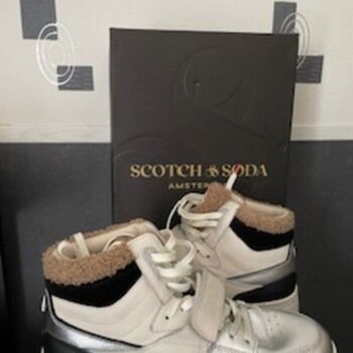 Baskets montantes Basket Scotch amp;Soda Argenté - Scotch & Soda - Modalova