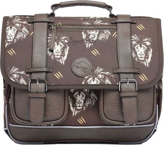 Cartable 35cm Vintage Urban Marron - Cameleon - Modalova