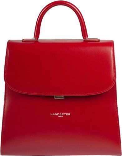 Sac à dos en cuir Suave Even Rouge - Lancaster - Modalova