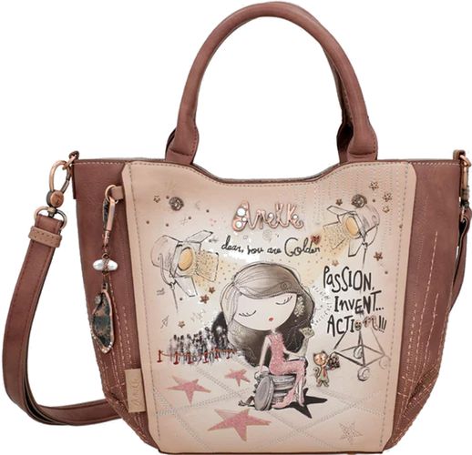 Sac à main Hollywood Beige multi - Anekke - Modalova