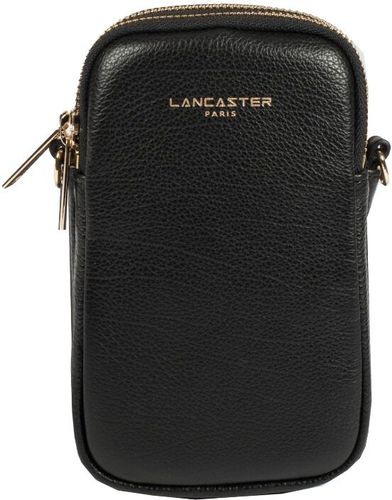 Pochette téléphone en cuir Dune Noir - Lancaster - Modalova