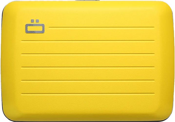 Porte cartes en aluminium V2 Ögon Jaune - OGON - Modalova