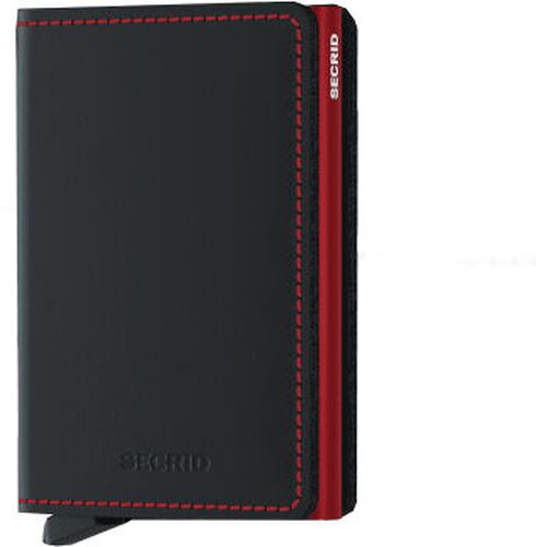 Slimwallet Matt Noir Rouge Noir / Rouge - SECRID - Modalova