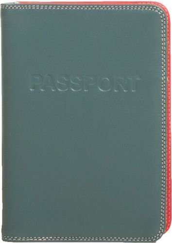 Porte-passeport en cuir (Couleur: Bleu Multi) Bleu Multi - Mywalit - Modalova